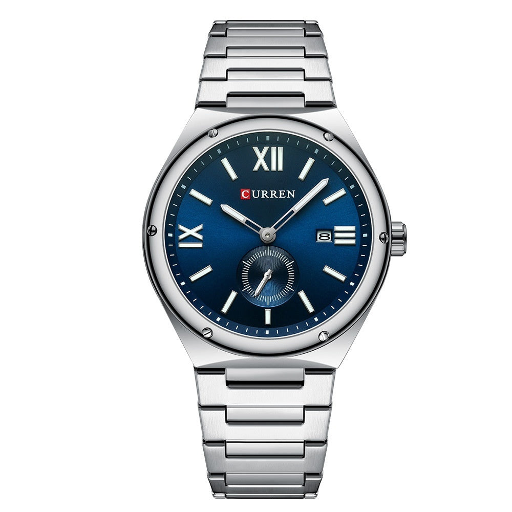 CURREN Waterproof Two-Hand Semi-Quartz Watch