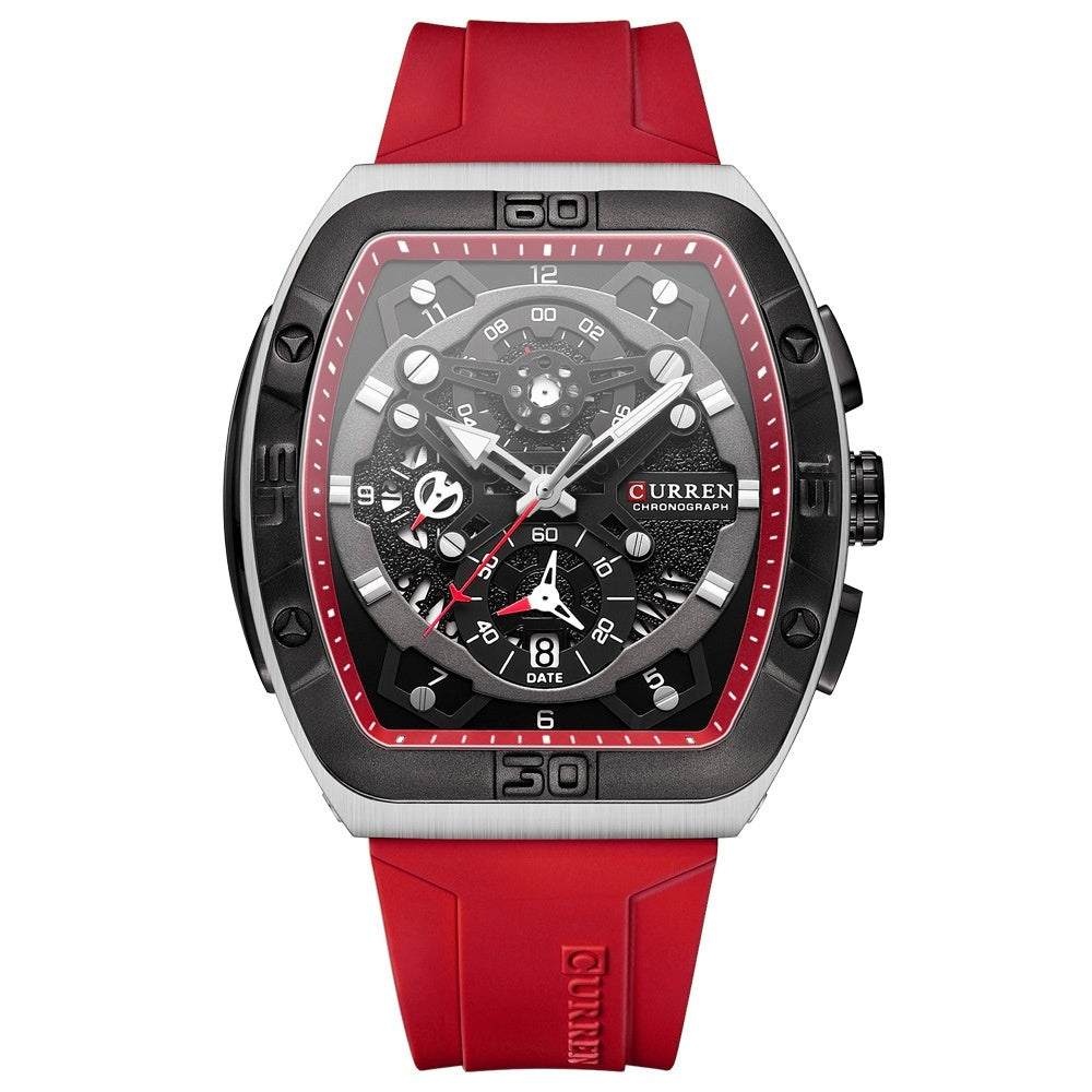 Cairen Six-Hand Quartz Watch - Water-Resistant